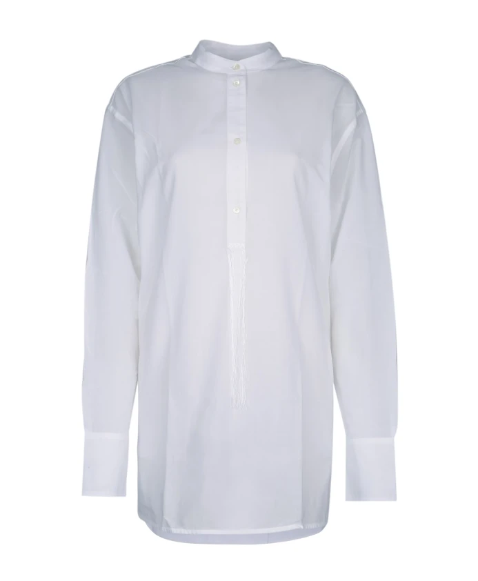 

Мужская рубашка со стоячим воротником Totãªme, белый