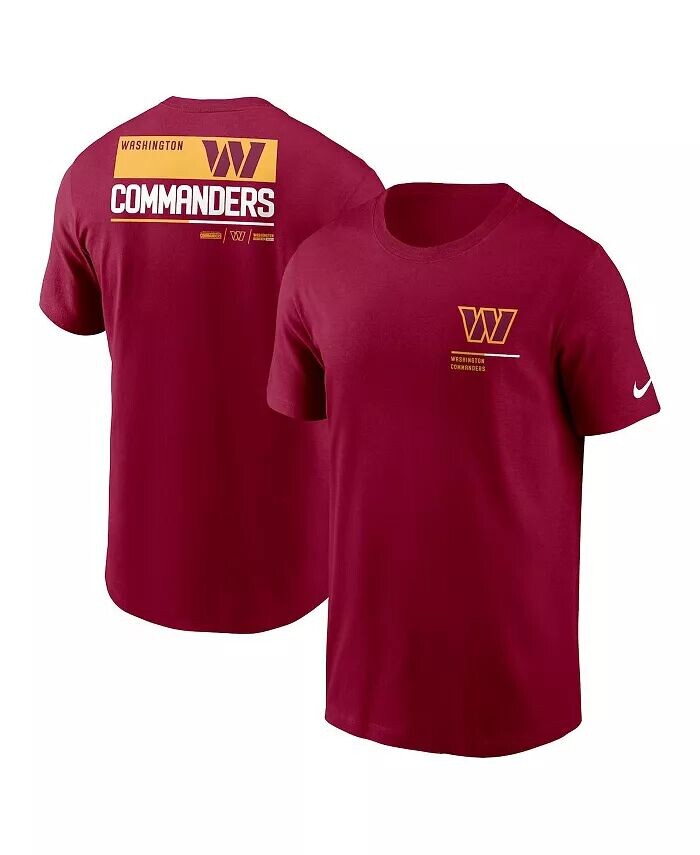 

Футболка мужская бордовая Washington Commanders Team Incline Nike