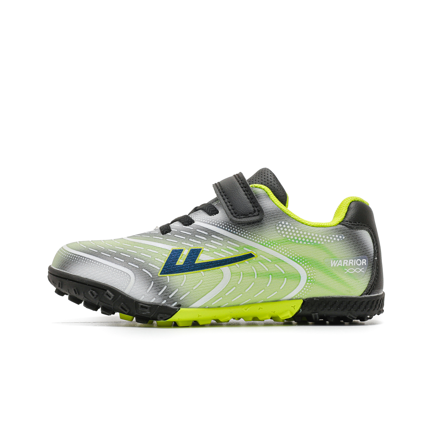 

Скользостойкие, износостойкие, дышащие низкие детские футбольные бутсы unisex WARRIOR, белый