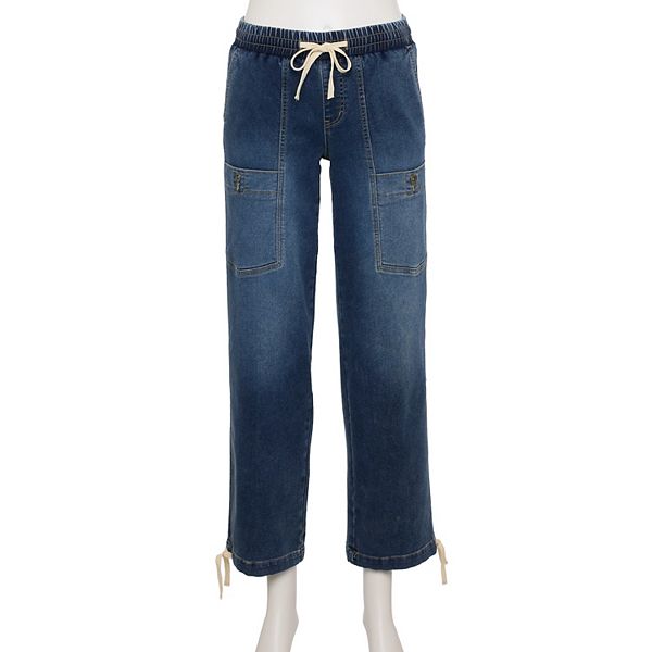 

Детские трикотажные спортивные брюки средней посадки Project Indigo, Dark