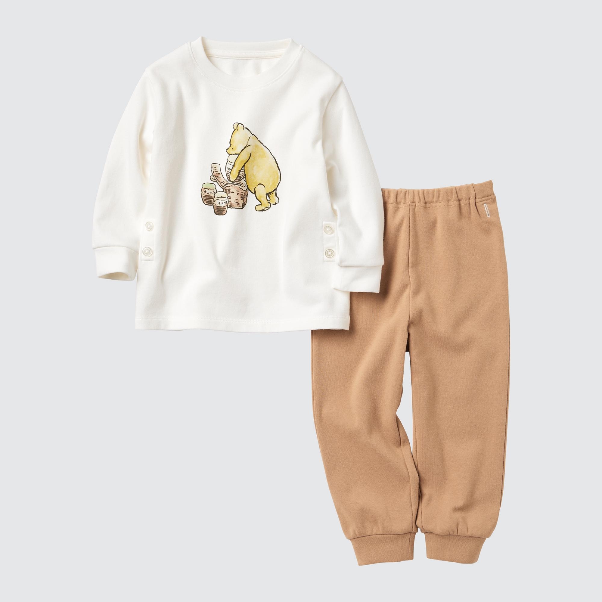 

Пижамы с принтом UT The Picture Book Collection UNIQLO, бежевый