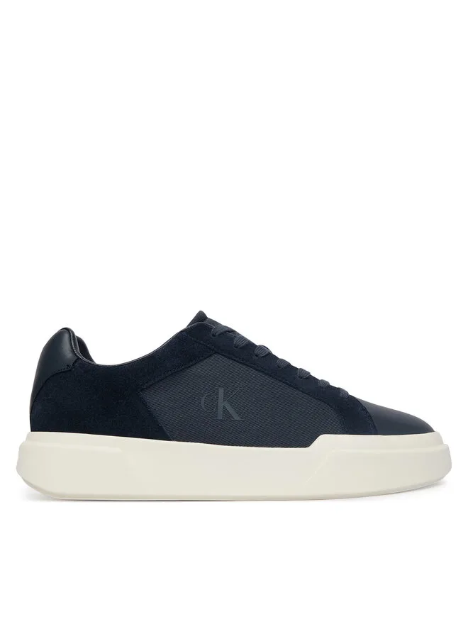 Calvin Klein Кроссовки Chunky Cupsole Laceup Cv Mix HM0HM02238 темно-синие