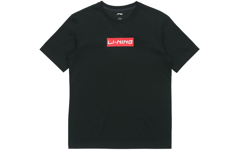 

Футболка унисекс стандартная черная LiNing Sports Fashion Collection
