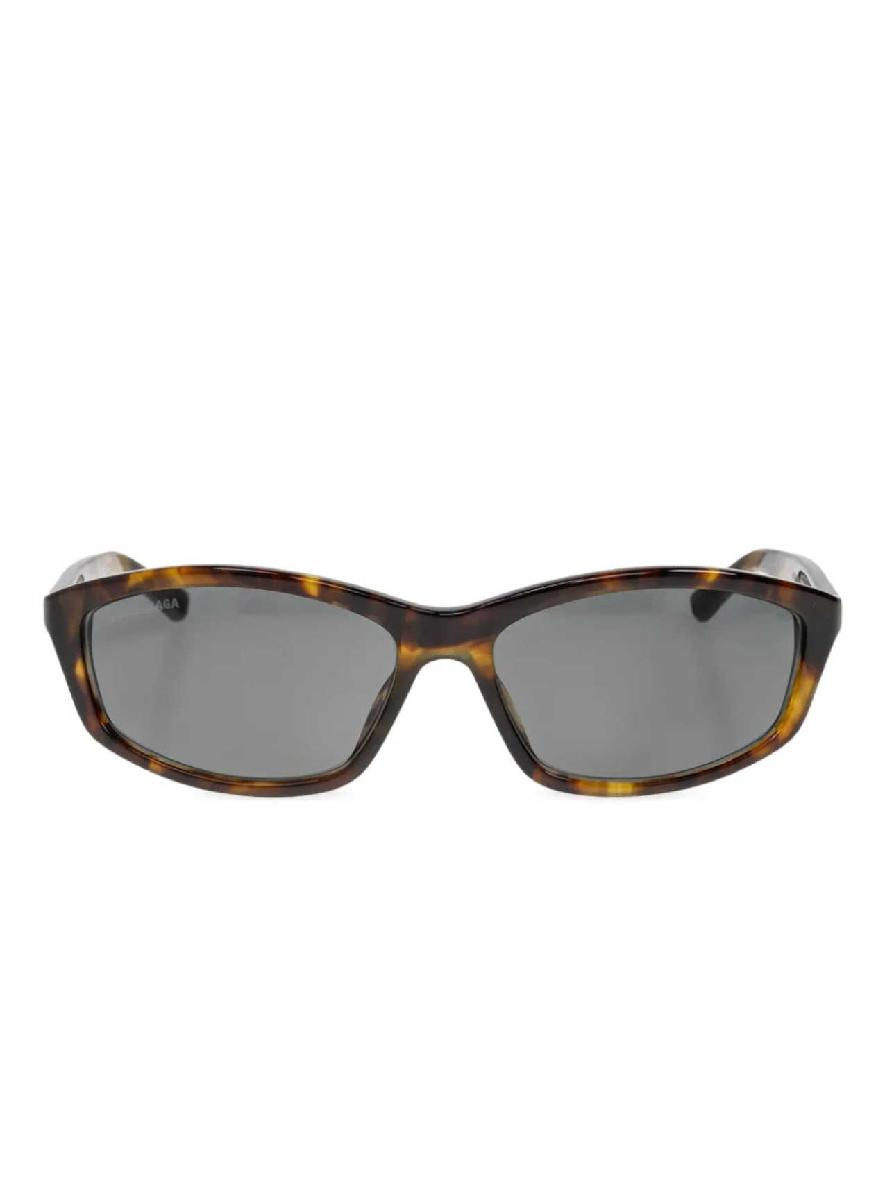 

Balenciaga Eyewear logo-print солнцезащитные очки, коричневый