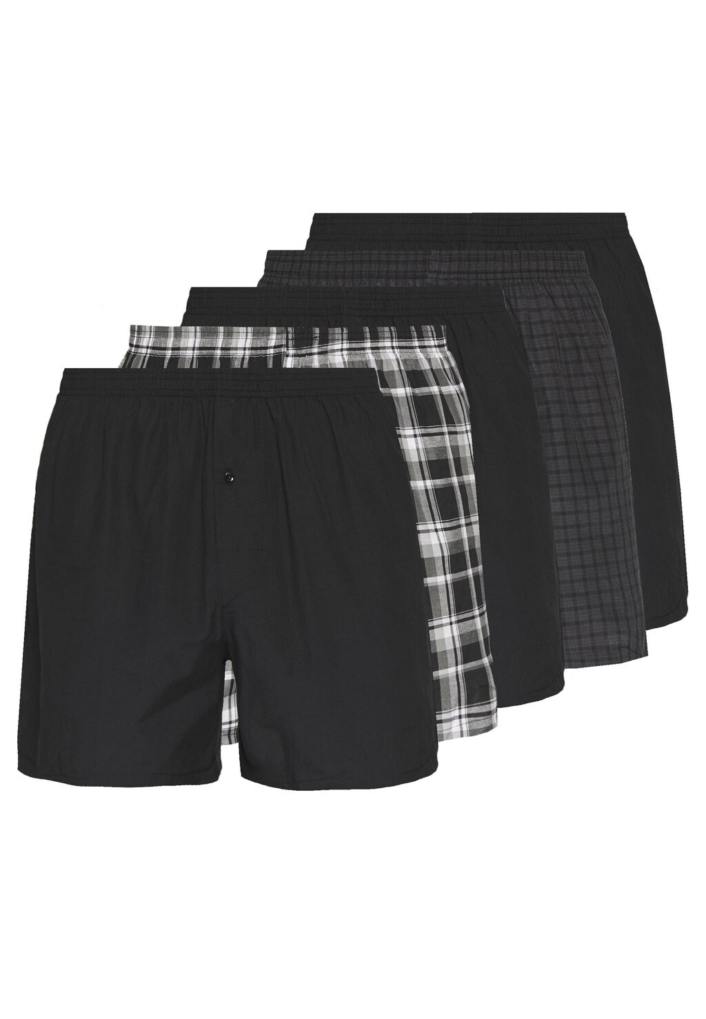 

Боксеры 5 PACK Pier One, цвет black