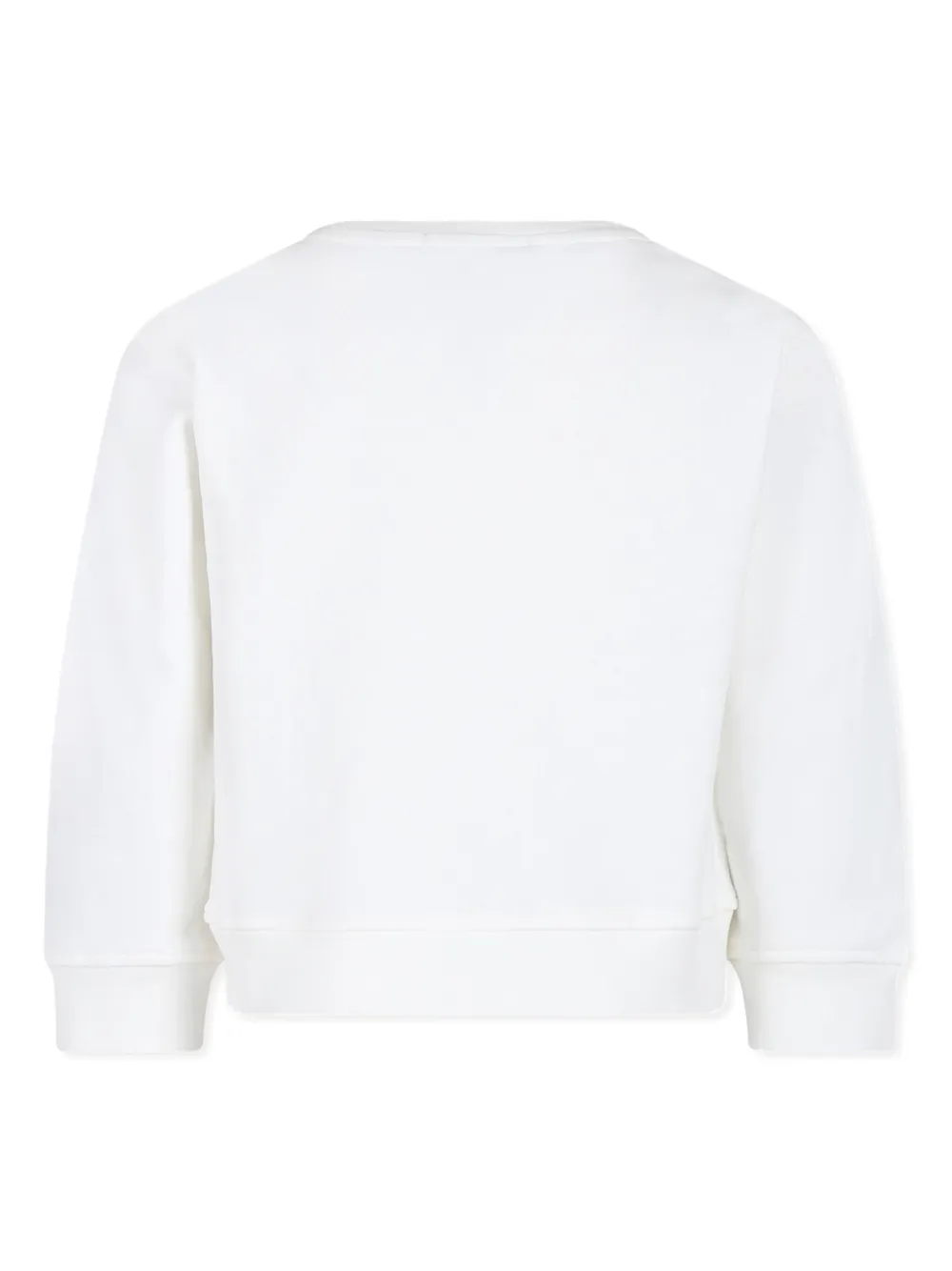 Толстовка из органического хлопка с логотипом Stella McCartney Kids, белый — фото 2