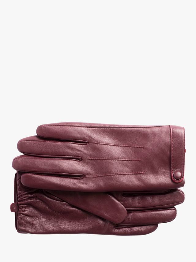 

Кожаные перчатки Angela с добавлением синтетических материалов Bloom & Bay, Oxblood