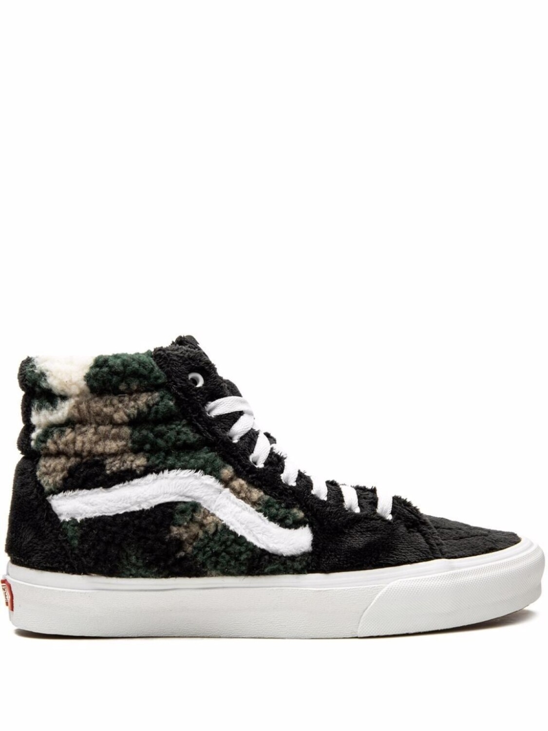 

Vans кроссовки Sk8-Hi Sherpa Camo, черный