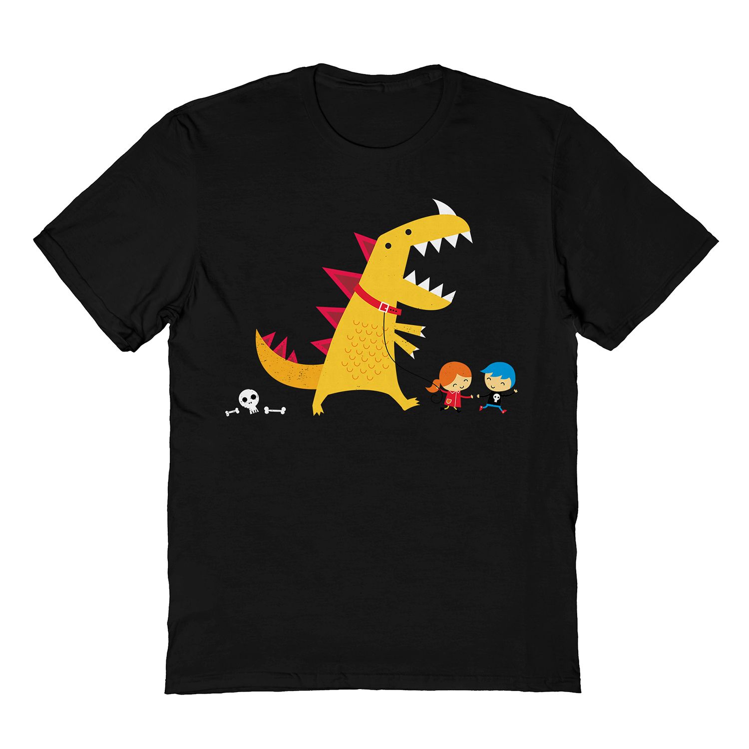 

Мужская футболка DinoMike Dino Walk COLAB89 by Threadless