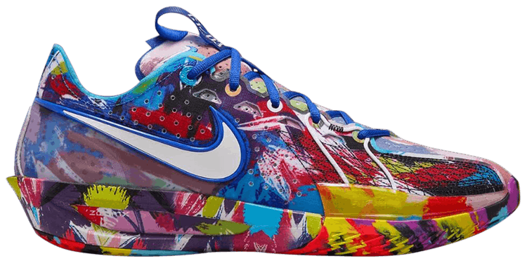

Кроссовки Nike Jewell Loyd x Air Zoom GT Cut 3 'Paint', разноцветный
