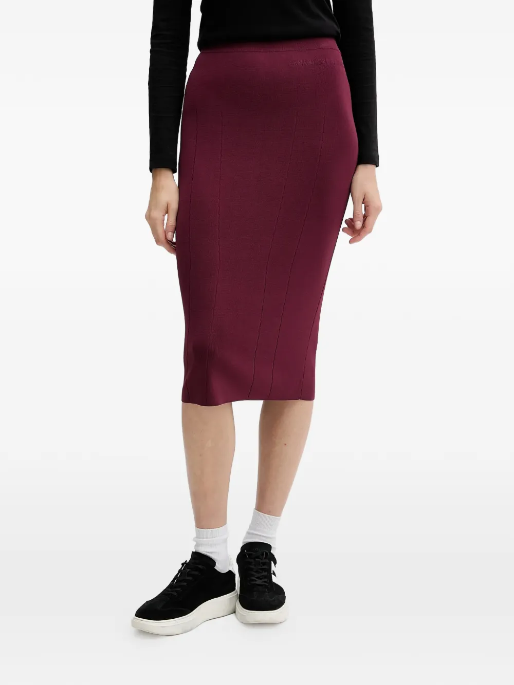 

Юбка с вставками Armani Exchange, красный