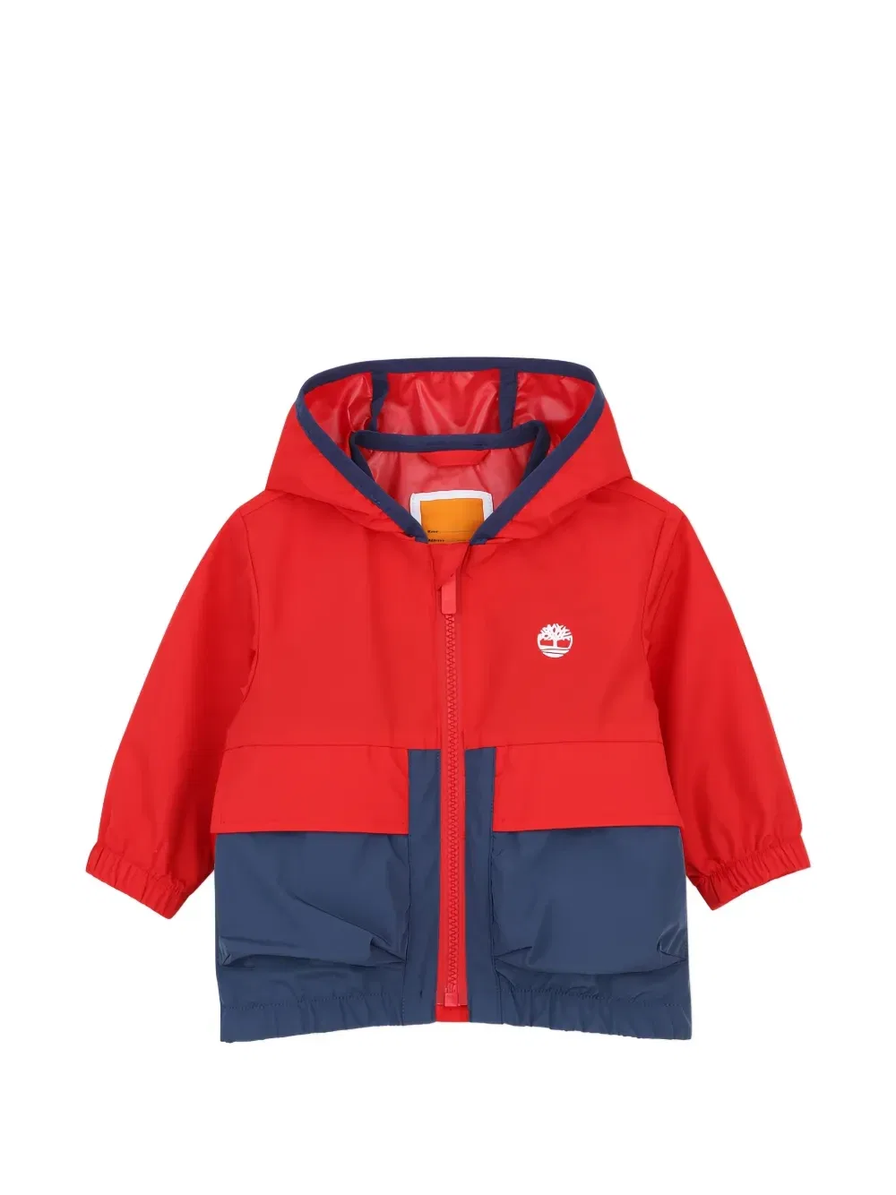 Плащ с капюшоном Timberland Kids, красный