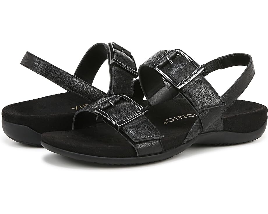 

Сандалии VIONIC Reese Slingbacks, цвет Black Leather