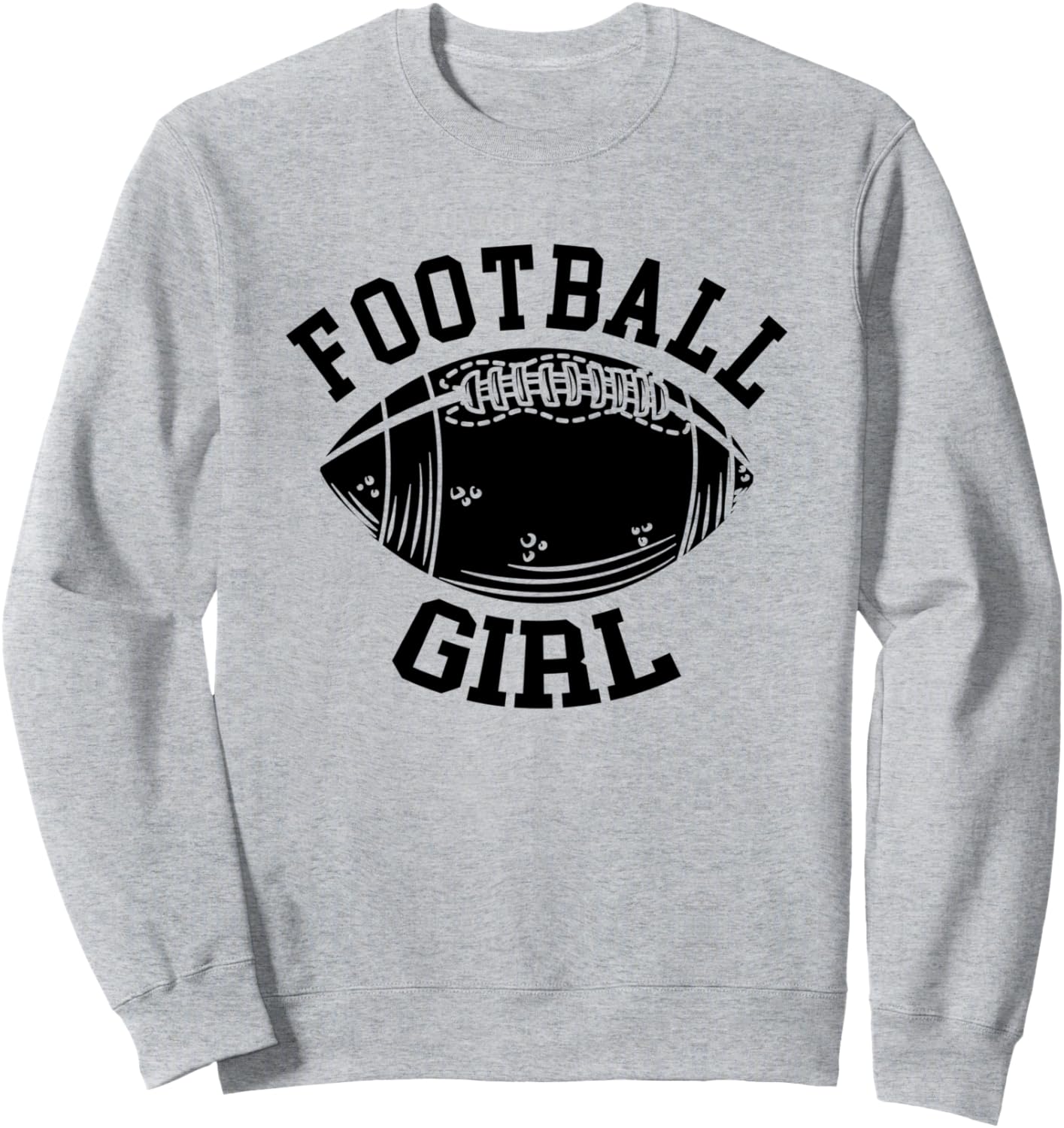 

Футболка с изображением девушки-футболистки American Football Girls, серый