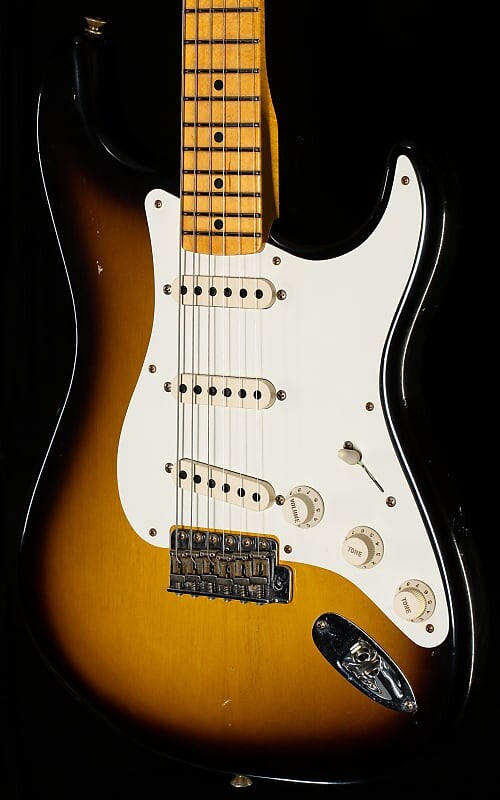 

Электрогитара Fender Custom Shop Willcutt True '57 Stratocaster Journeyman Relic 2-Tone Sunburst 65 C
