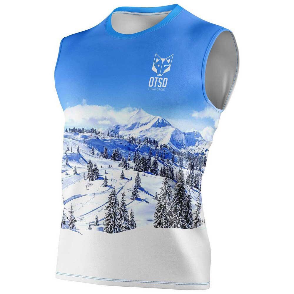 

Футболка Otso M/corta Snow Forest, синий
