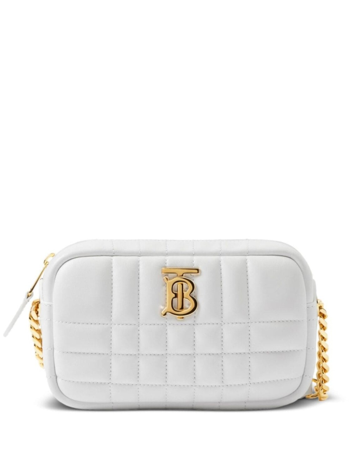 

Каркасная мини-сумка Burberry Lola, белый