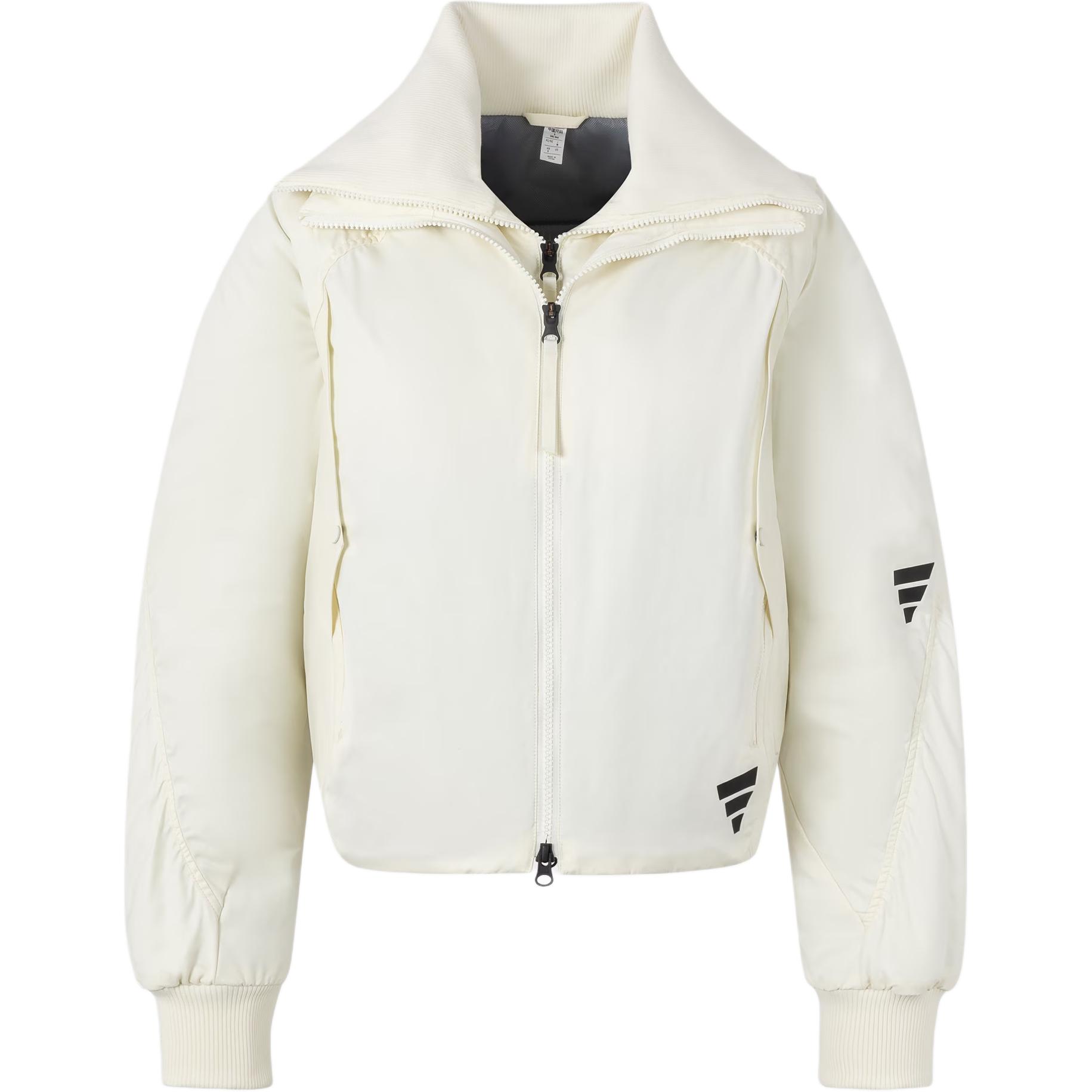 Adidas Женская куртка цвета слоновой кости, Ivory White — фото 3
