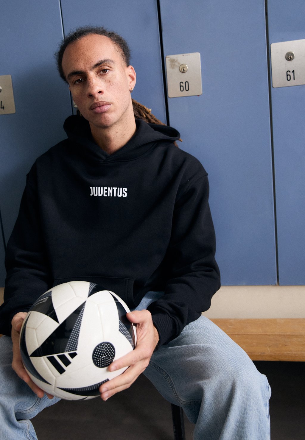 

Толстовка с капюшоном JUVENTUS BENCH HOOD - Club wear Legacies, черный