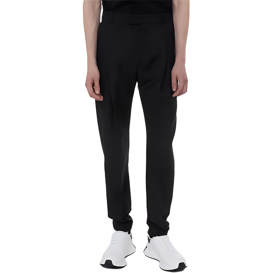

Повседневные брюки мужские черные Alexander McQueen