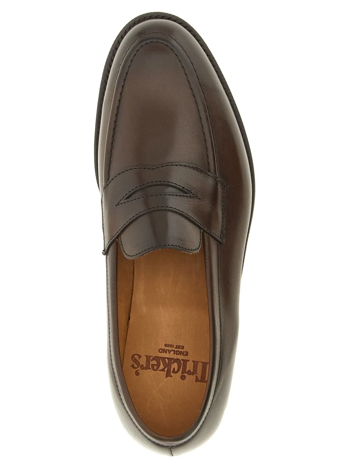 Лоферы «Харвард» Tricker's, коричневый — фото 4