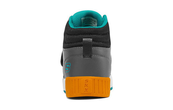 Кроссовки adapters 'gray black blue' Skechers, серый — фото 4