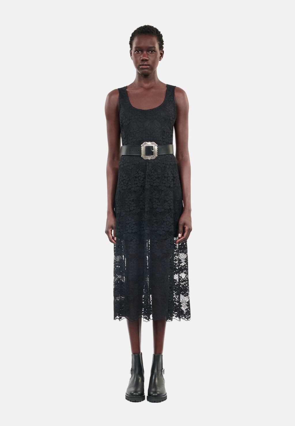 

Повседневное платье The Kooples, черный