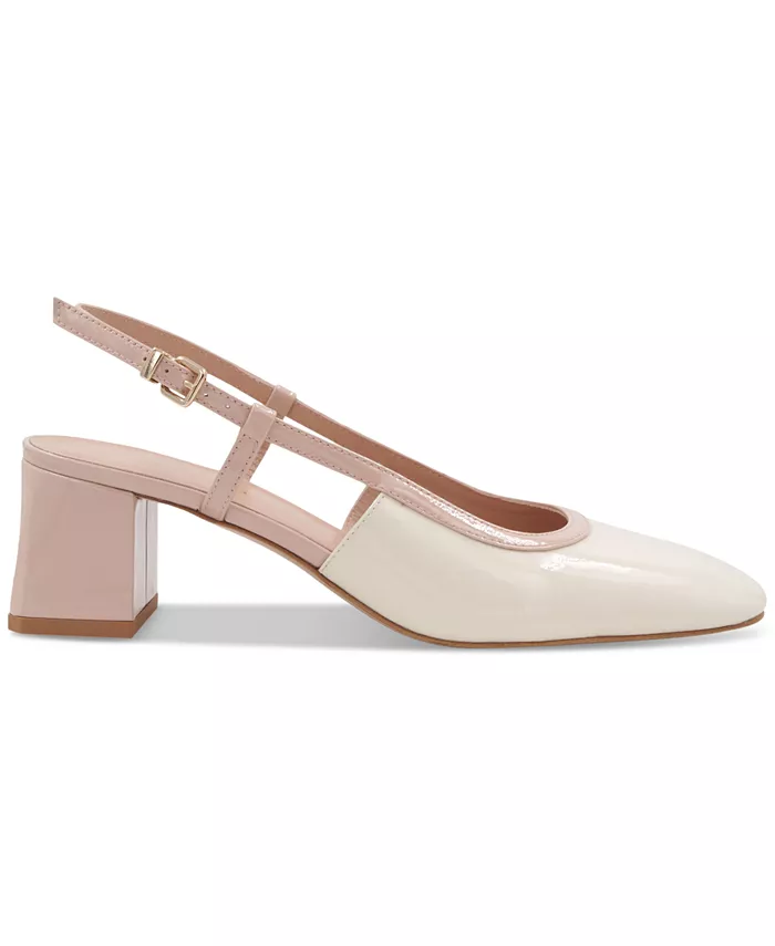 Женские туфли-лодочки Tasa Slingback Bruno Magli, коричневый/бежевый — фото 2
