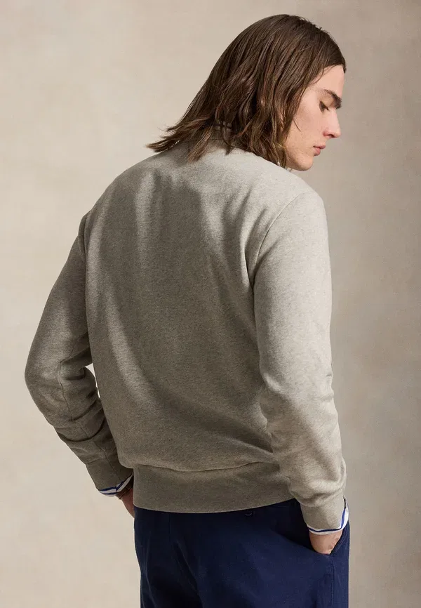 Толстовка Polo Ralph Lauren Logo Sweatshirt, тёмный спортивный хизер — фото 3