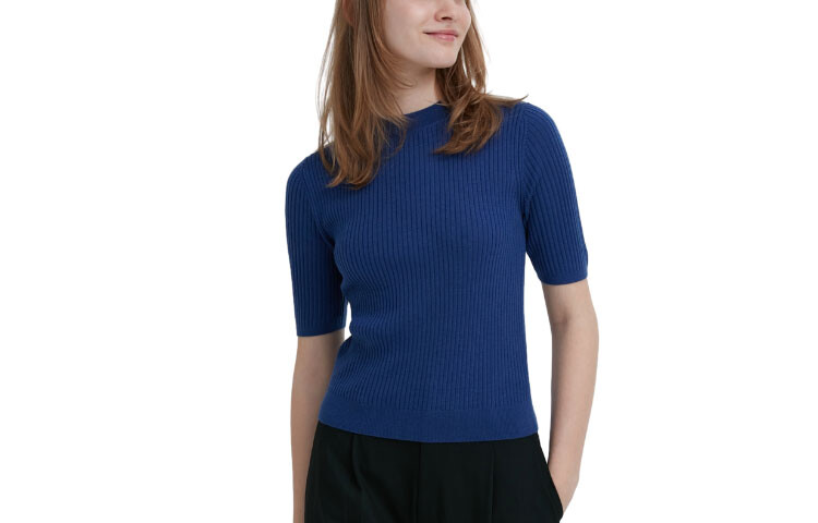 Трикотаж женский Морской синий Uniqlo