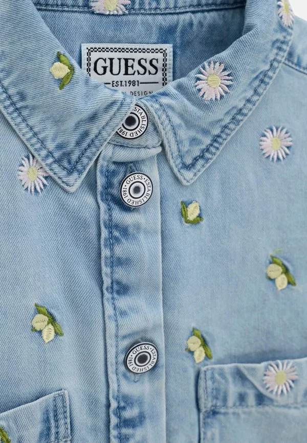 Джинсовая куртка Guess, Hellblau — фото 3