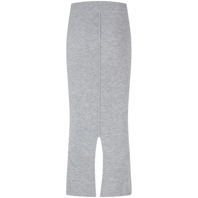 Вязаная длинная юбка Women's Pearl Gray Calvin Klein, серый — фото 4