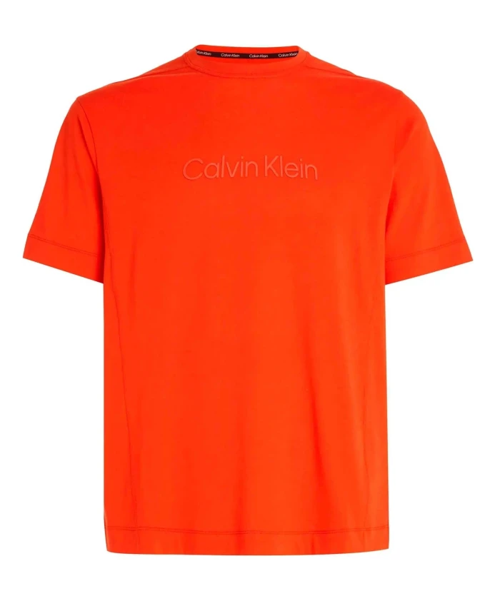

Стильная и удобная футболка Calvin Klein, оранжевый