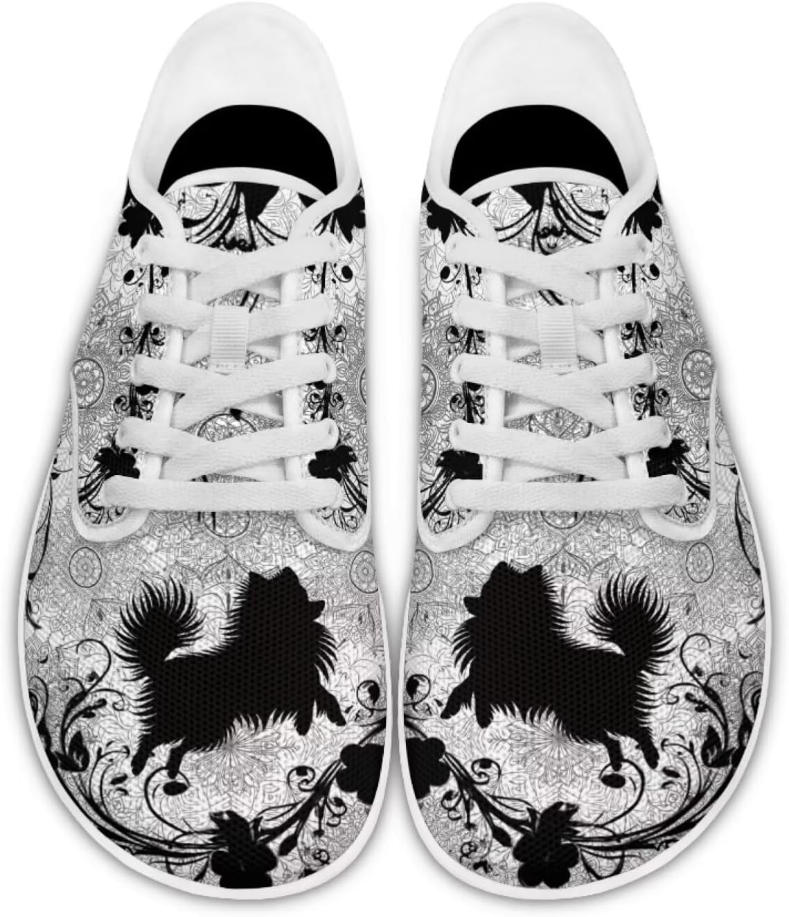 

Кроссовки для ходьбы с широким носком, обувь для ходьбы Pointodoor, u200Cpomeranian Boho Mandala