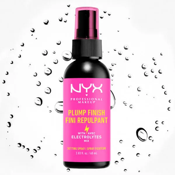 Спрей для фиксации макияжа Plump Finish Setting Spray Nyx Professional Make Up, 1 UD — фото 2