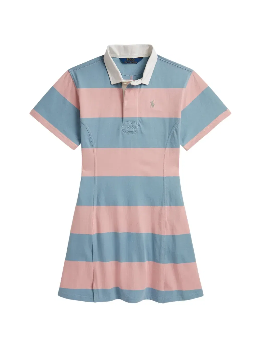 Платье в полоску POLO RALPH LAUREN KIDS, синий