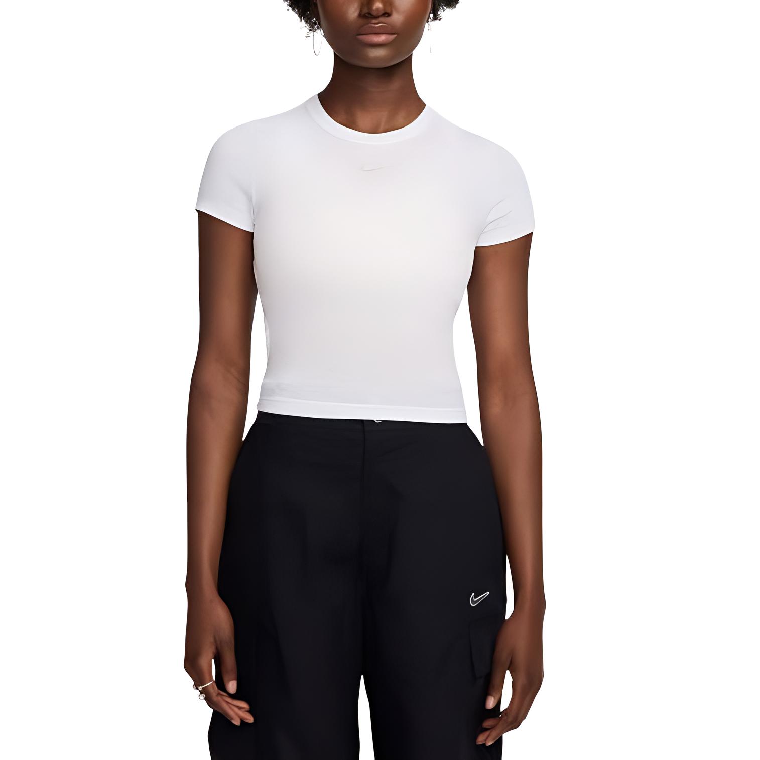 

Nike Футболка женская белая, Белый, Nike Футболка женская белая