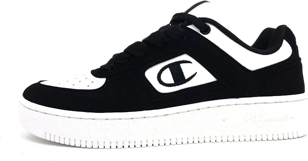 Кроссовки Champion Men's Foul Play Skate Trainers, Nero Bianco Kk002
