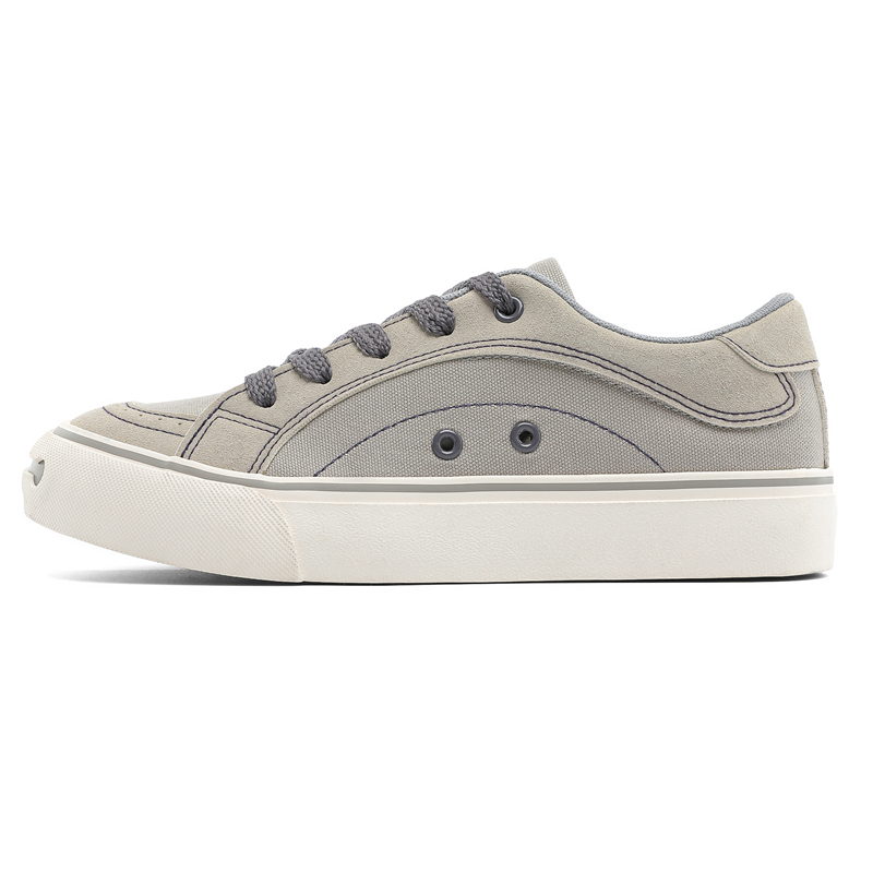 

JETRAM Мужские лоу-топ скейтборд кроссовки серые, цвет Gray