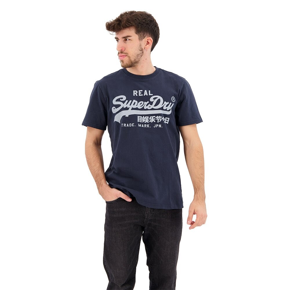 

Футболка Superdry Vintage Logo, синий
