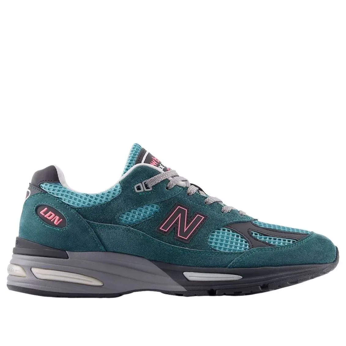 Кроссовки New Balance 991v2 'London Marathon' U991LM2, бирюзовый — фото 2