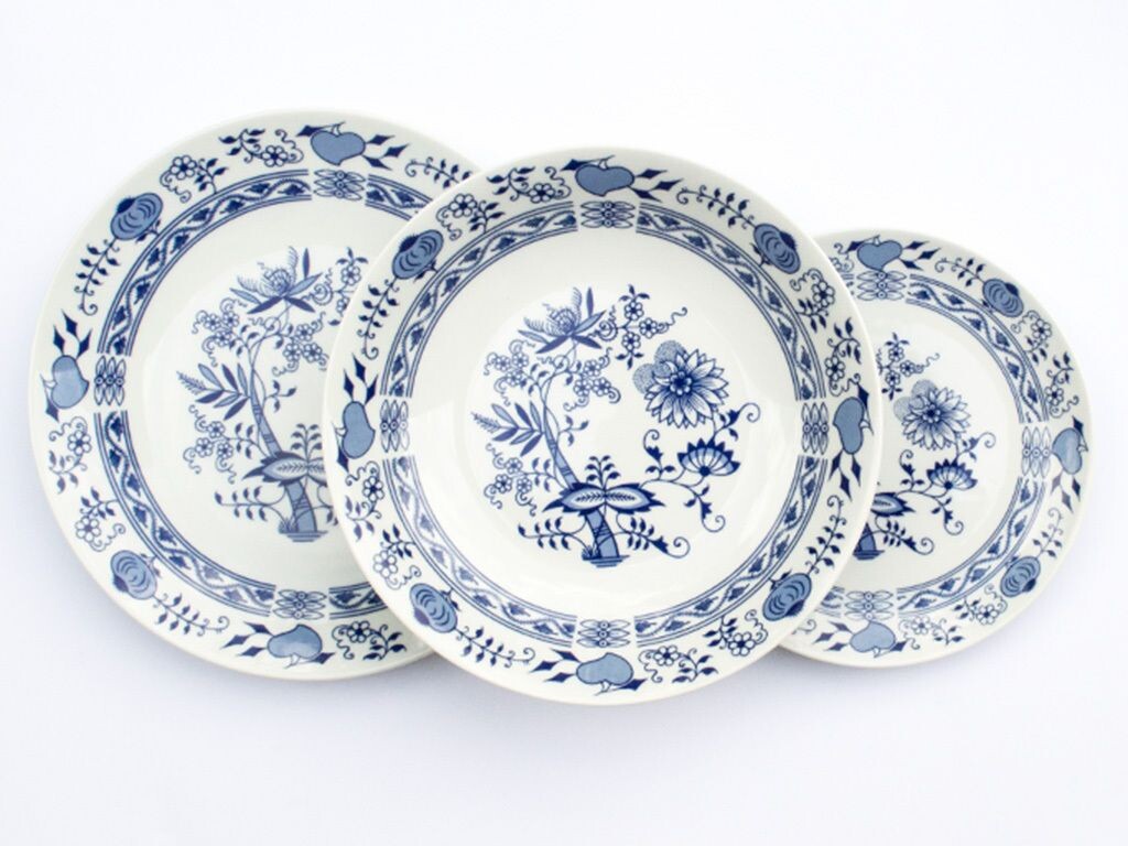 

Сапфир, набор тарелок, лук, Тун 1794, 18 шт Thun 1794