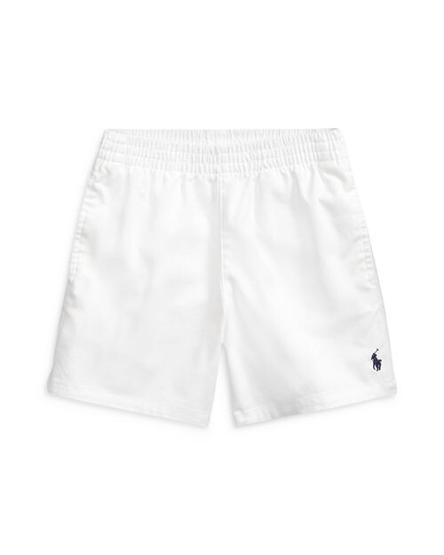 

Шорты из эластичного твила для мальчиков – Little Kid Ralph Lauren, цвет White
