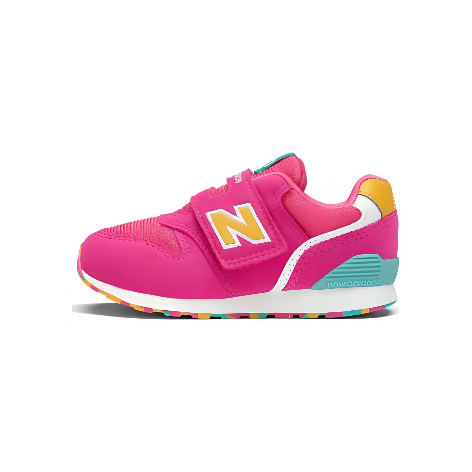 New Balance 996 Быстросохнущие Низкие Ботинки для Малышей Розово-Красный — фото 2