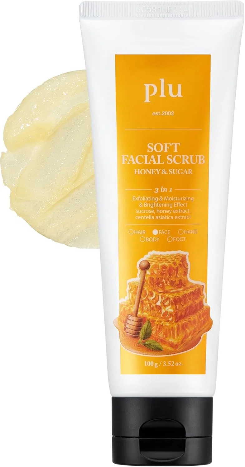 Скраб для лица Plu Honey & Sugar, 100 г