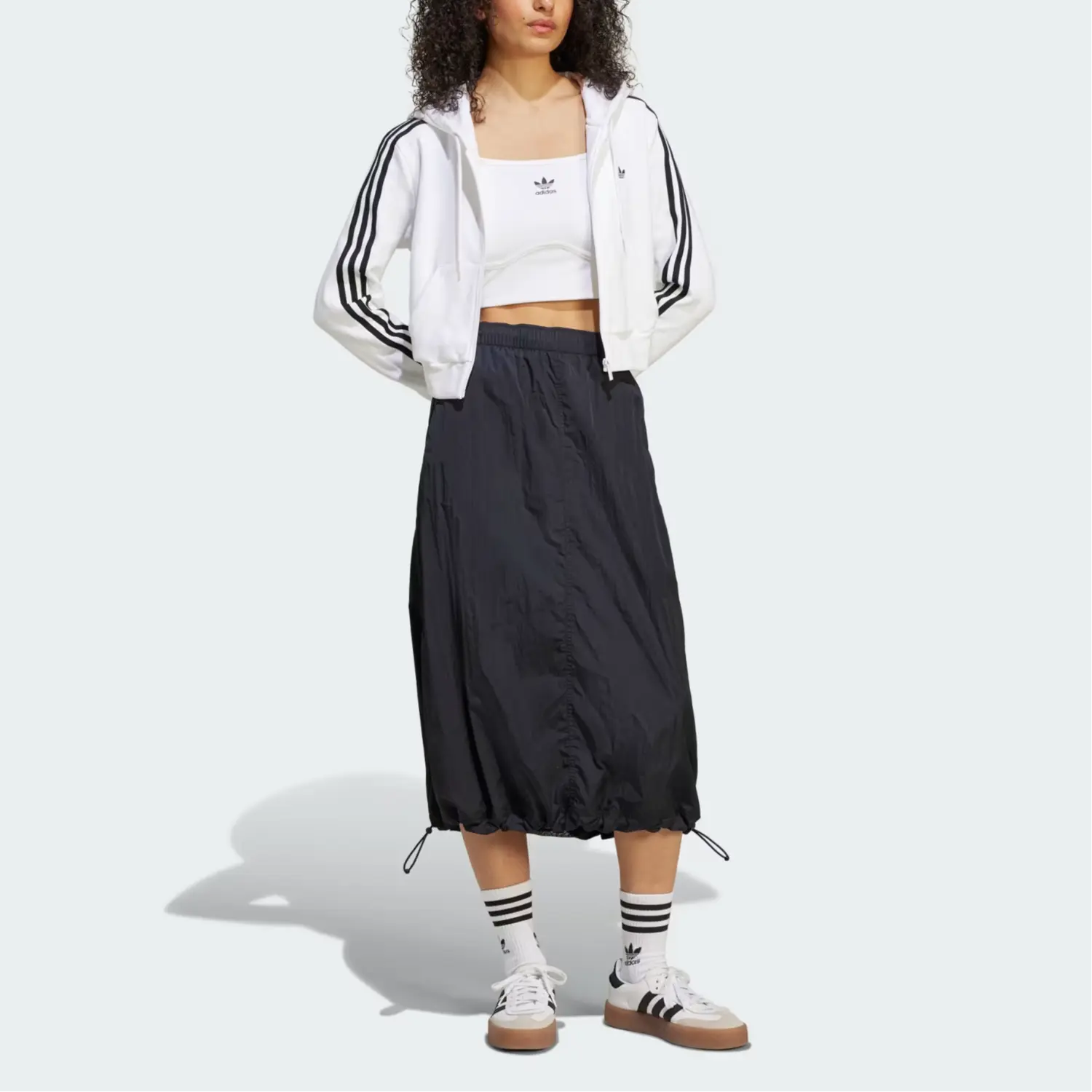 Adidas Originals SS25 Casual длинные юбки Women's Black — фото 3