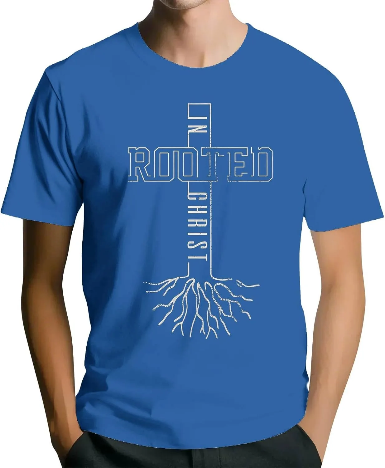 

Футболка мужская Cotton с принтом, короткий рукав DJFODJ