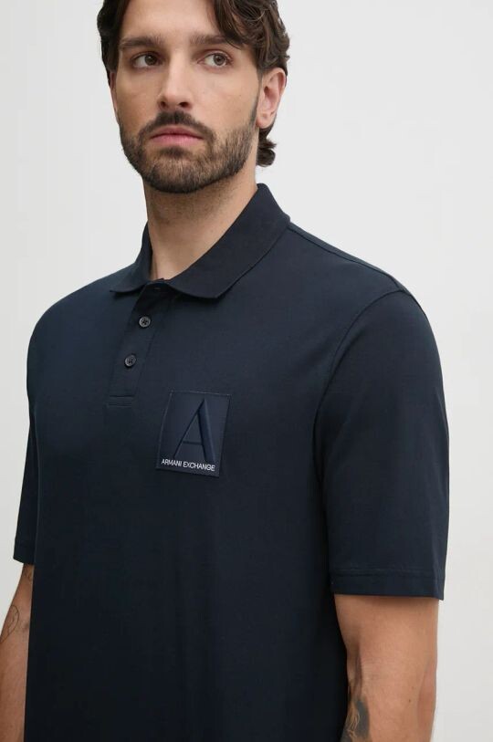 

Поло Armani Exchange, темно-синий