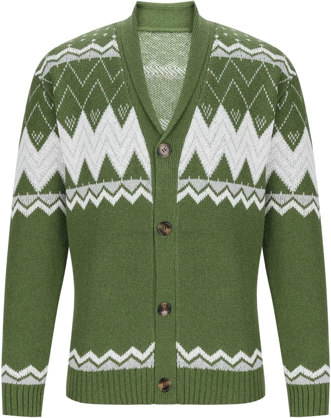 

Кардиган с шалью и открытой планкой на пуговицах