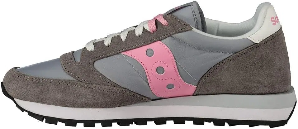 Кроссовки Saucony Originals, женские кроссовки Saucony Jazz Original, Grey Pink 675 — фото 3